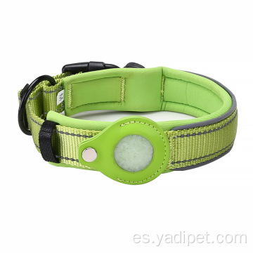 collar de perro compatible cuero natural